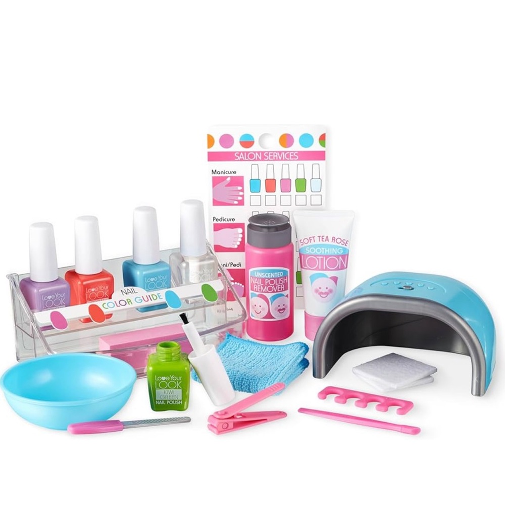 Melissa & Doug Kids Nail Salon Playset